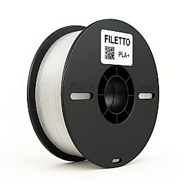 Filetto PLA+ 3D Filament – 1.75mm – 1KG – AMS Uyumlu - NATURAL