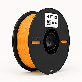 Filetto PLA+ 3D Filament – 1.75mm – 1KG – AMS Uyumlu - MANDALİNA TURUNCUSU
