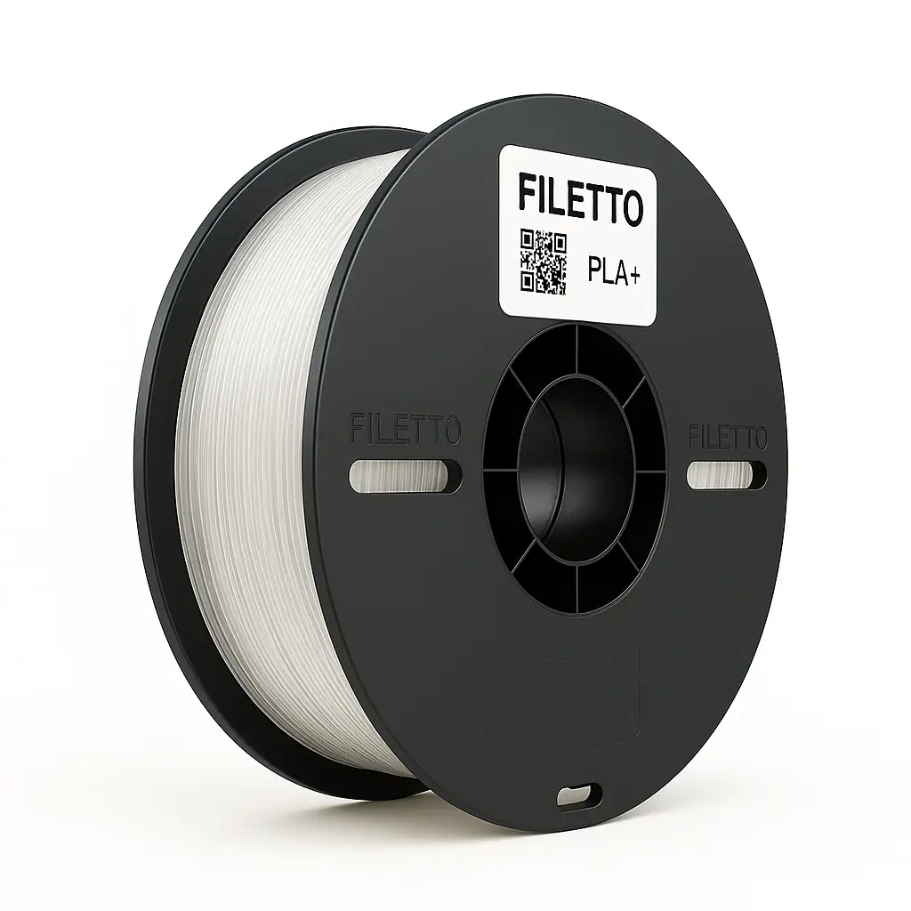 Filetto PLA+ 3D Filament – 1.75mm – 1KG – AMS Uyumlu - NATURAL