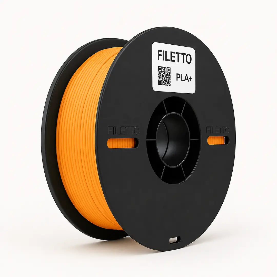 Filetto PLA+ 3D Filament – 1.75mm – 1KG – AMS Uyumlu - MANDALİNA TURUNCUSU