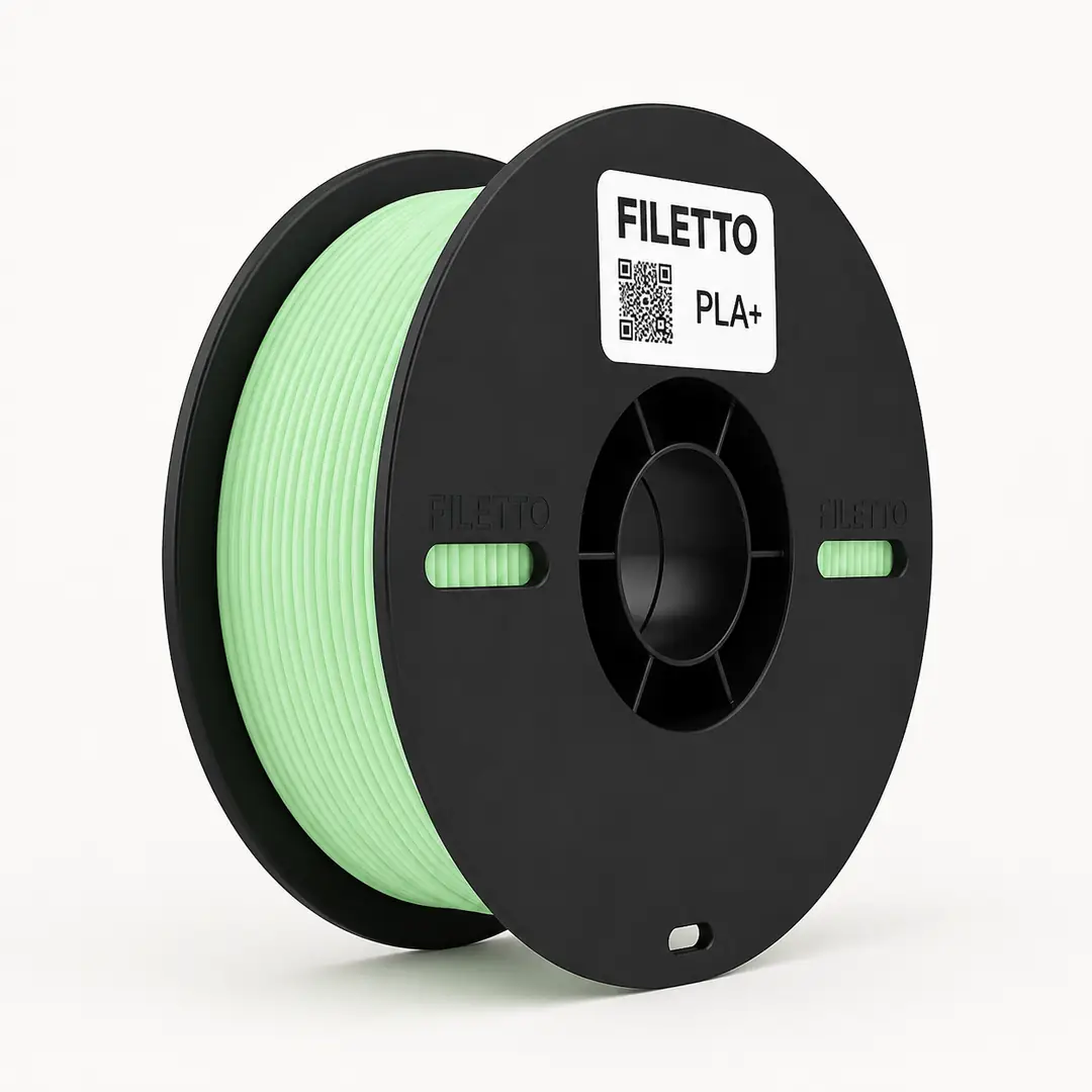 Filetto PLA+ 3D Filament – 1.75mm – 1KG – AMS Uyumlu - MİNT YEŞİLİ